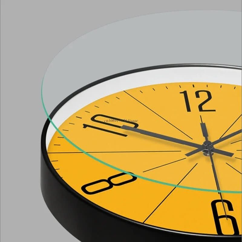 MINUTUM – Minimalistische Wanduhr im skandinavischen Stil mit geräuschlosem Quarzwerk