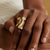 Brehn | Moderner Spiraltexturierter Ring