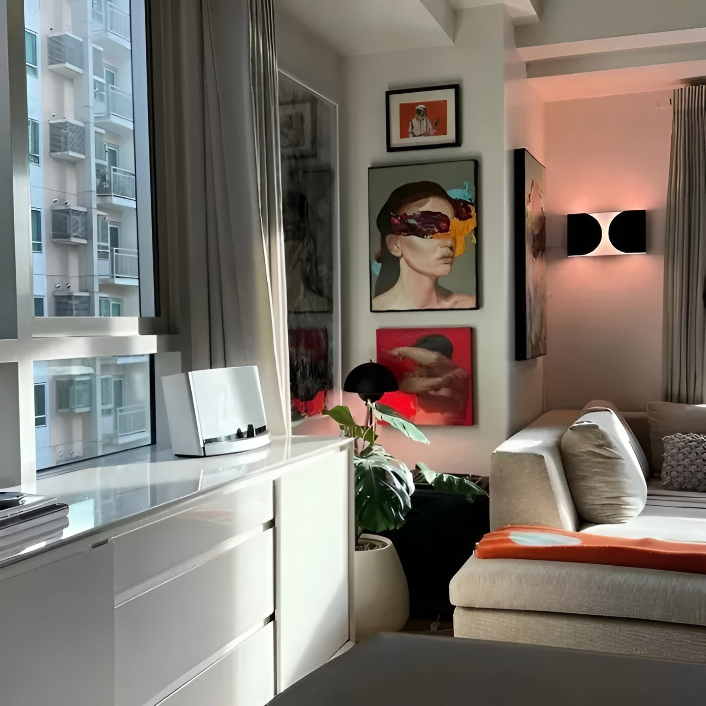 LuminaSquare Wandleuchte - modernes Design und stimmungsvolles Licht | Brehn