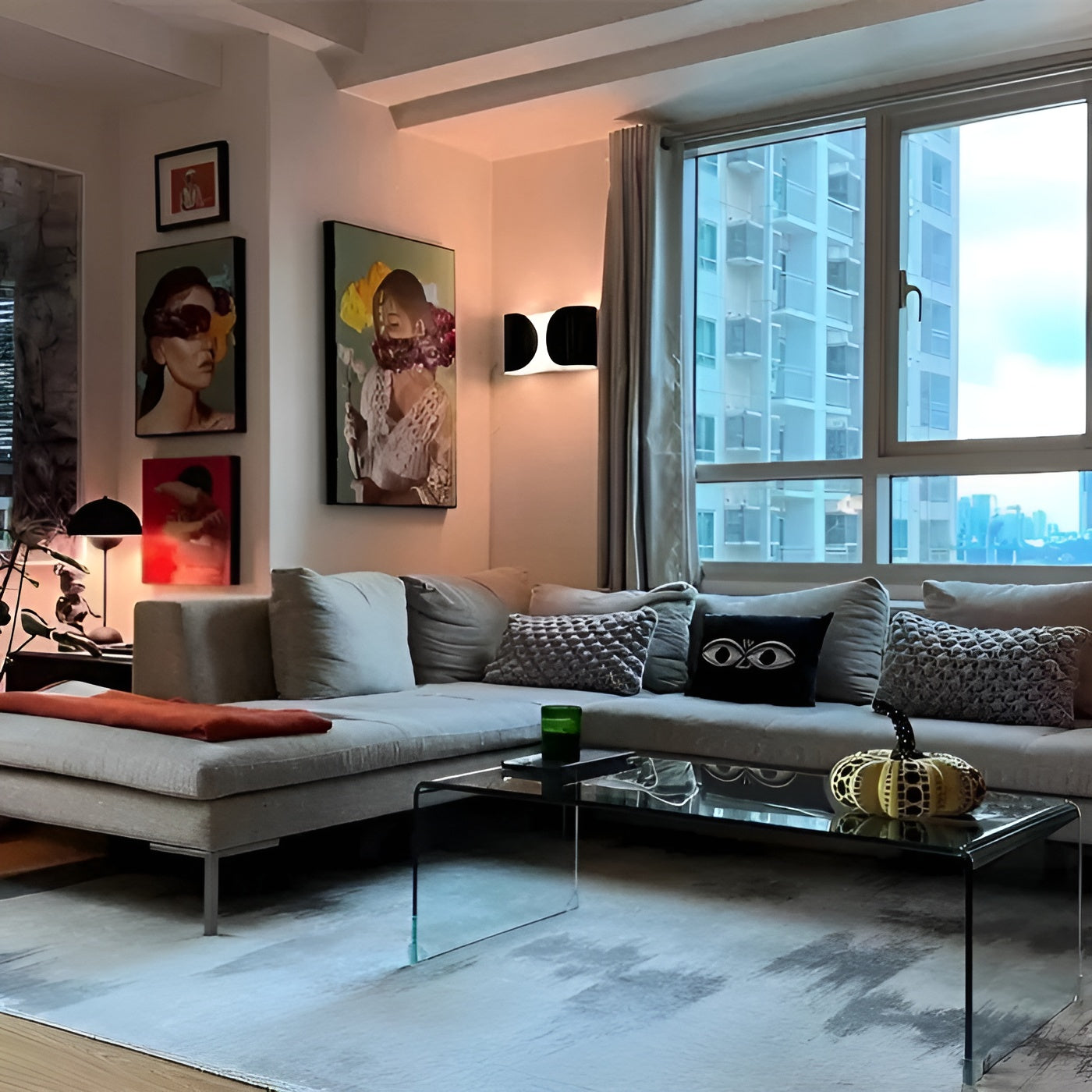 LuminaSquare Wandleuchte - modernes Design und stimmungsvolles Licht | Brehn