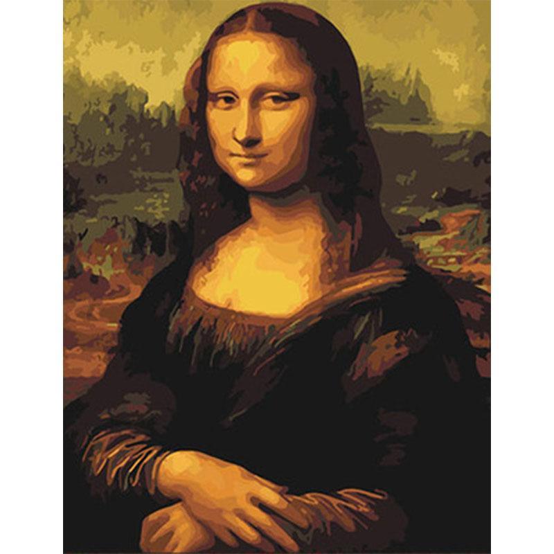Mona Lisa - Van-Go Ausmalset nach Zahlen | Brehn