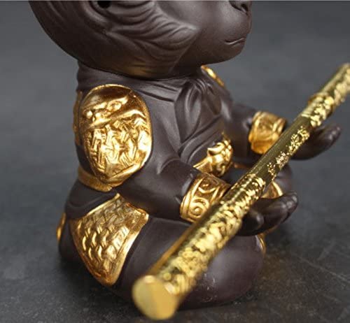 Brehn | Monkey King in Meditation Dekorative Statue mit Charakter