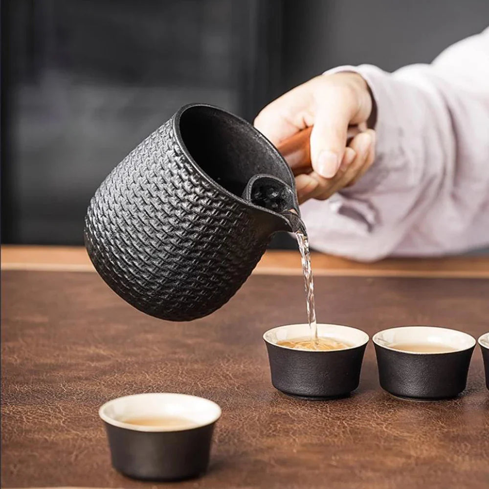 Multifunktionale Teekanne im japanischen Stil Gusseisen Teekanne Küchenkanne | Brehn