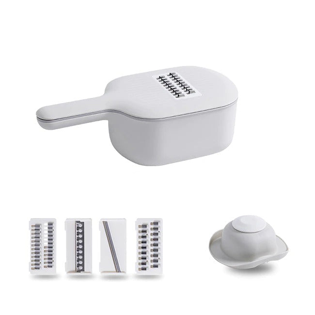 Multifunktionale Mandoline Schneider Cutter Reibe Raspeln mit Sieb | Brehn