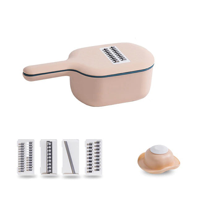 Multifunktionale Mandoline Schneider Cutter Reibe Raspeln mit Sieb | Brehn