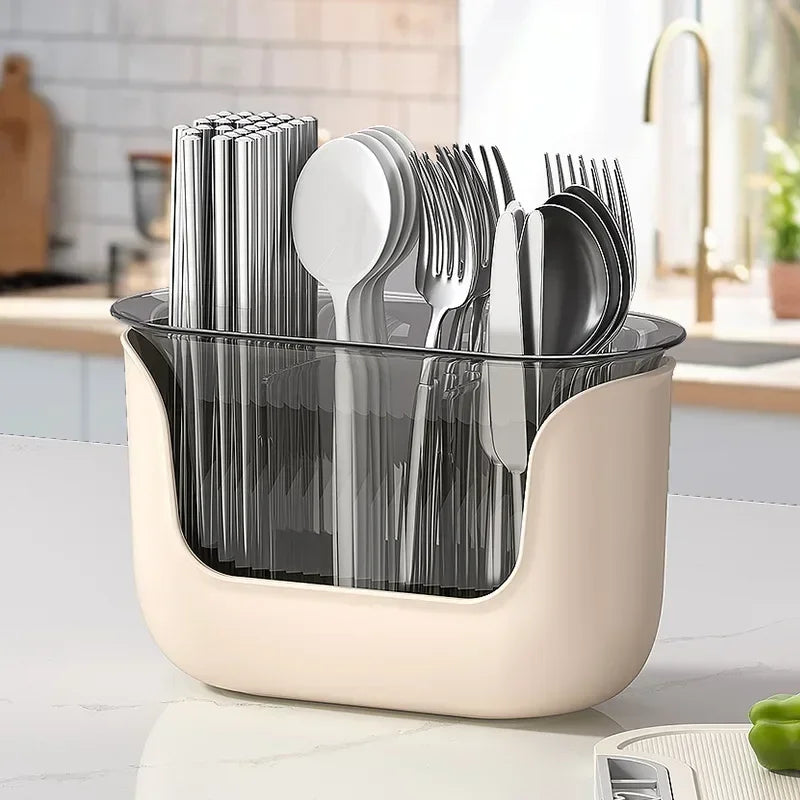 Multifunktionaler Besteckhalter und Abflussstaubkorb Utensilienregal | Brehn