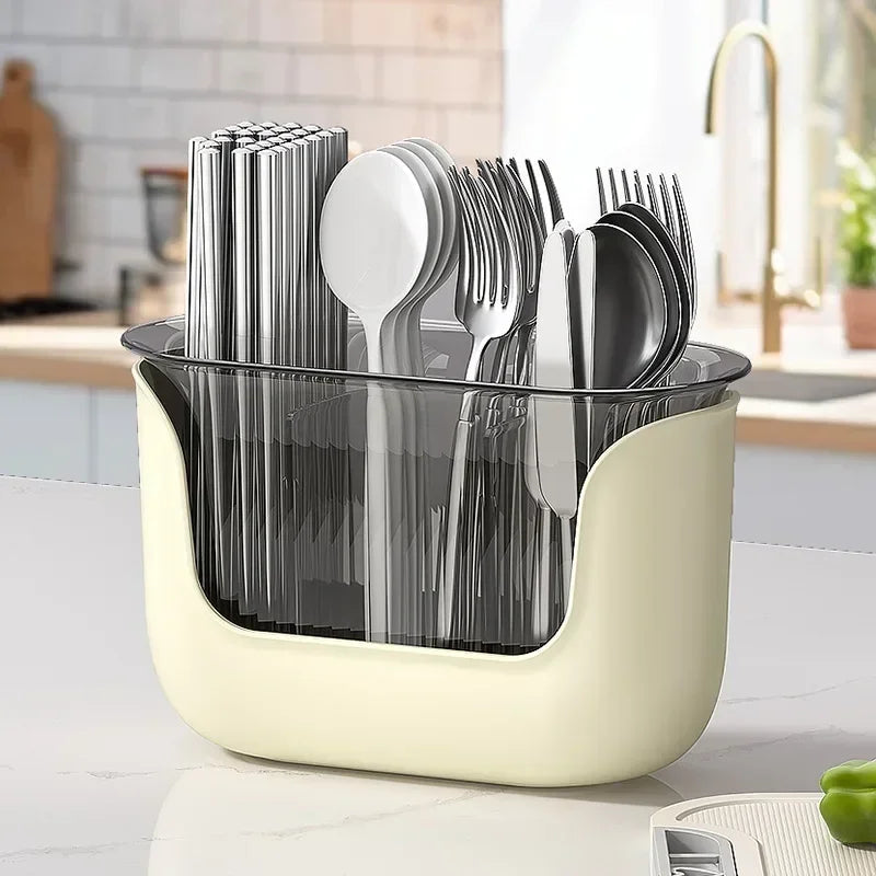 Multifunktionaler Besteckhalter und Abflussstaubkorb Utensilienregal | Brehn