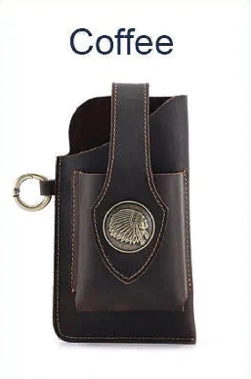 Brehn | Multifunktionale Leder-Handy-Tasche