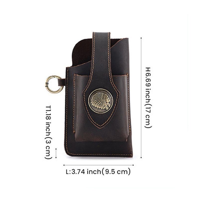 Brehn | Multifunktionale Leder-Handy-Tasche