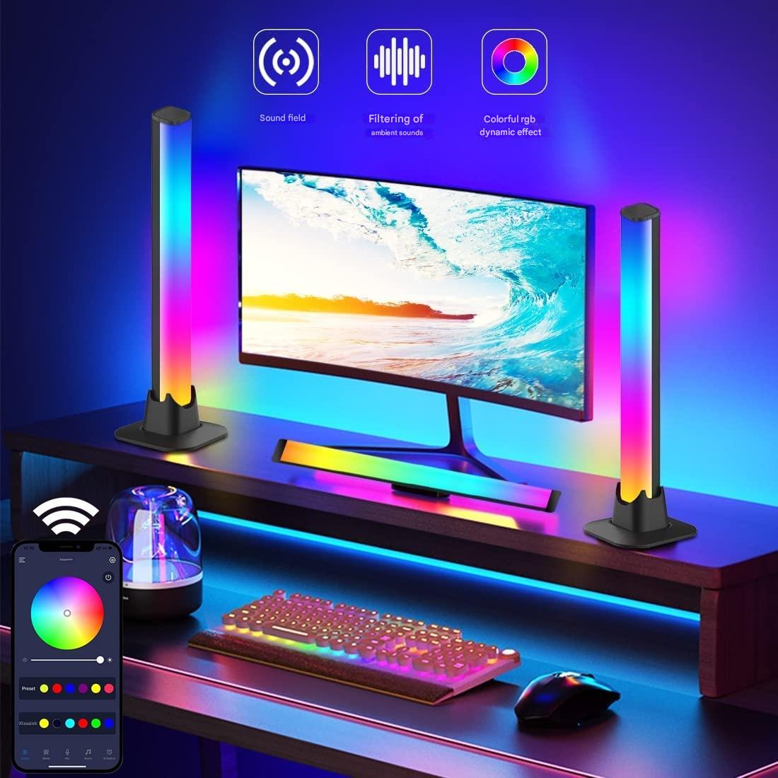 Musiksynchronisierte LED-Lichtleisten – LumiRhythm