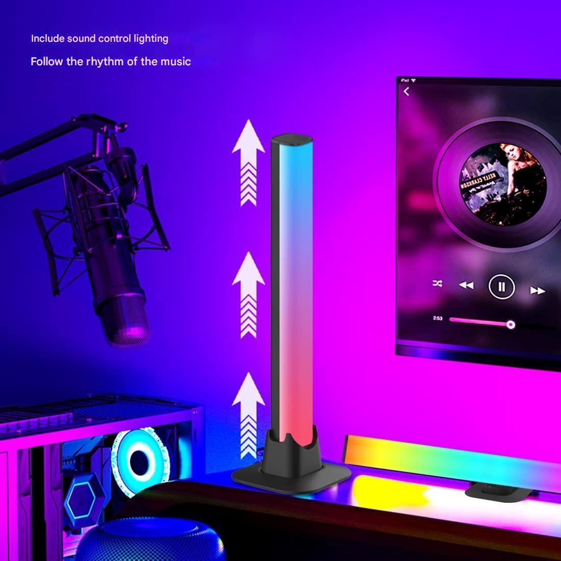Musiksynchronisierte LED-Lichtleisten – LumiRhythm