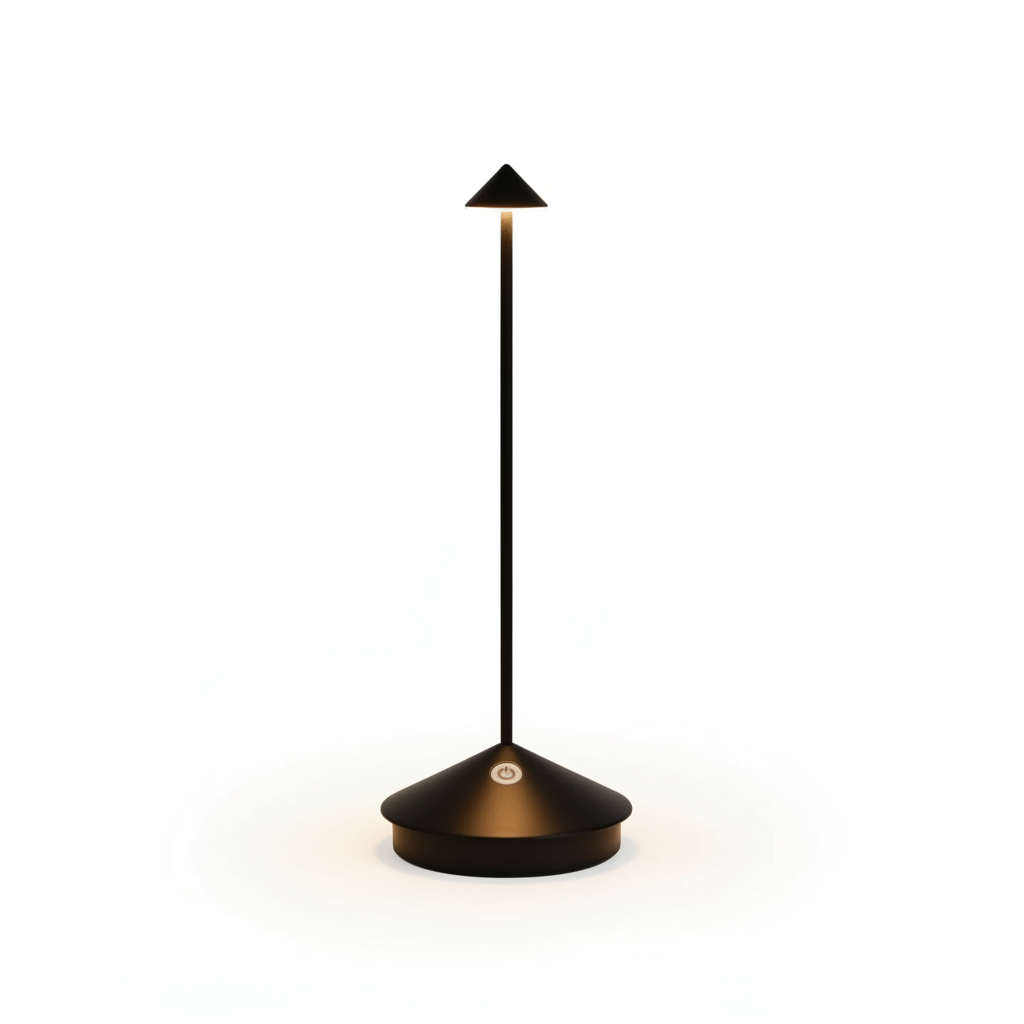 ClarityGlow – Kabellose LED-Tischlampe | Brehn