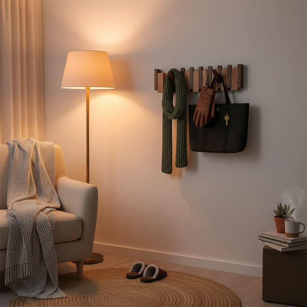 Brehn | Holz Klavier Garderobe - HarmonyCoat