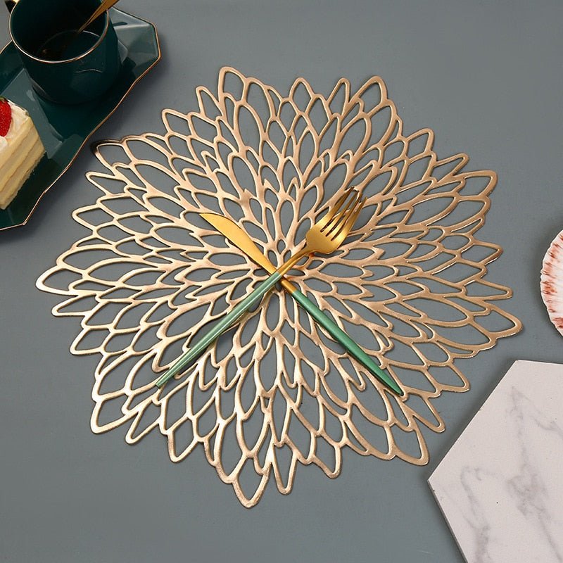Brehn | NebulaGlow™ Platzsets für Dinner | Edle Tischmatten im Galaxie Design | Hitzebeständige & Rutschfeste Tischdeko