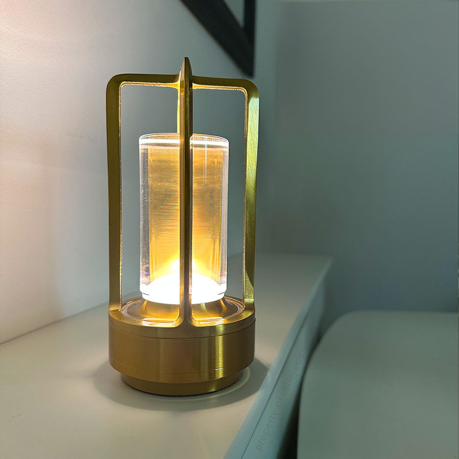 Drahtlose Vintage Laterne Tischlampe | Brehn