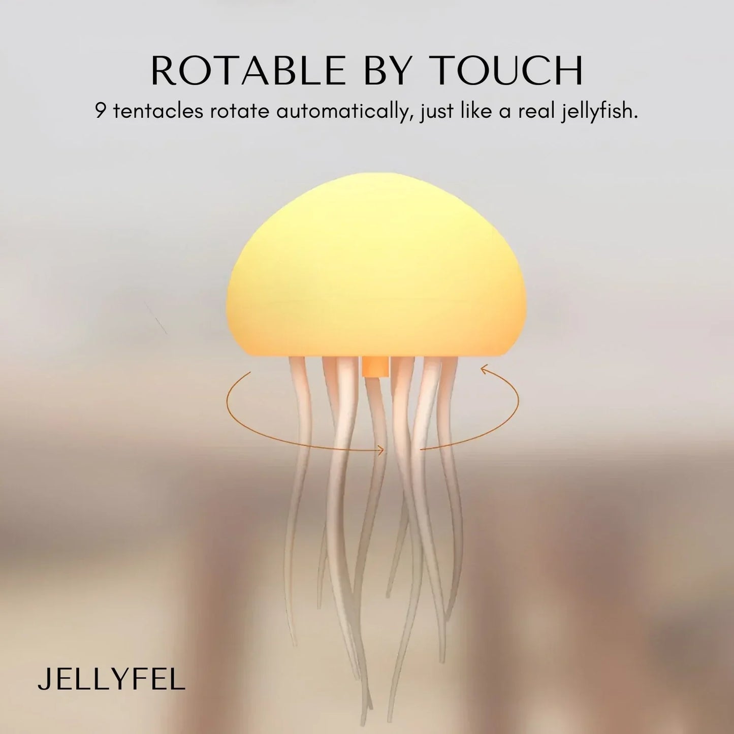Brehn | JellyBeat - Tanzende LED Lampe - Lebendige Farben - Entspannte Atmosphäre