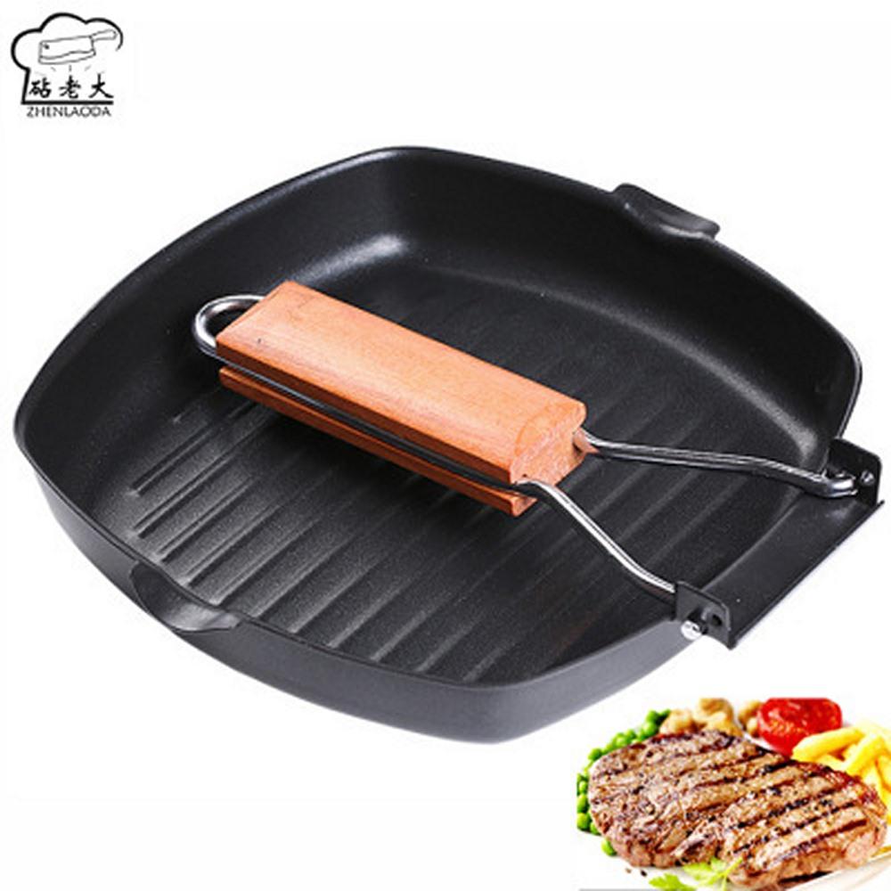 Nicht-klebende Gusseisen Steakpfanne | Brehn