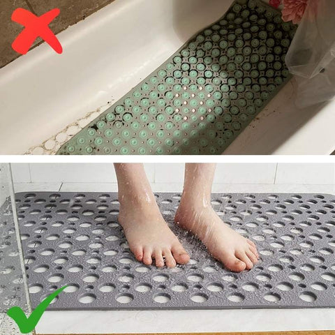Rutschfeste Duschmatte für nasse Badezimmerböden