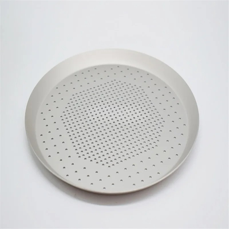Antihaft-Pizza-Backform Tablett Halter Pizza-Screen Pfanne Metallnetz | Brehn