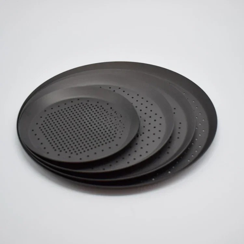 Antihaft-Pizza-Backform Tablett Halter Pizza-Screen Pfanne Metallnetz | Brehn