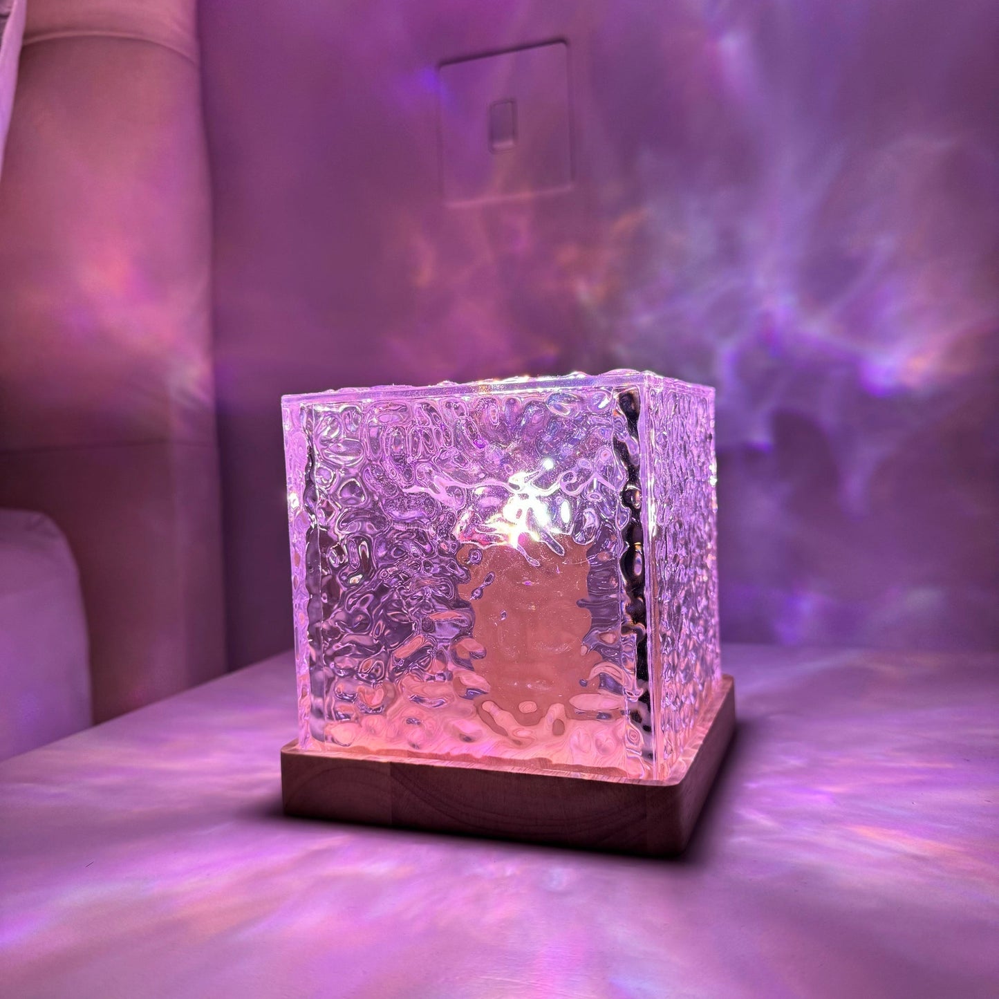 Brehn | Noorderlicht Prisma Lampe - Borealis Cube
