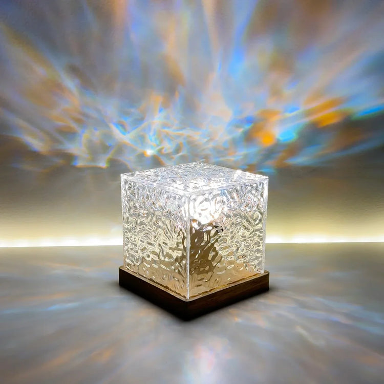 Brehn | Noorderlicht Prisma Lampe - Borealis Cube