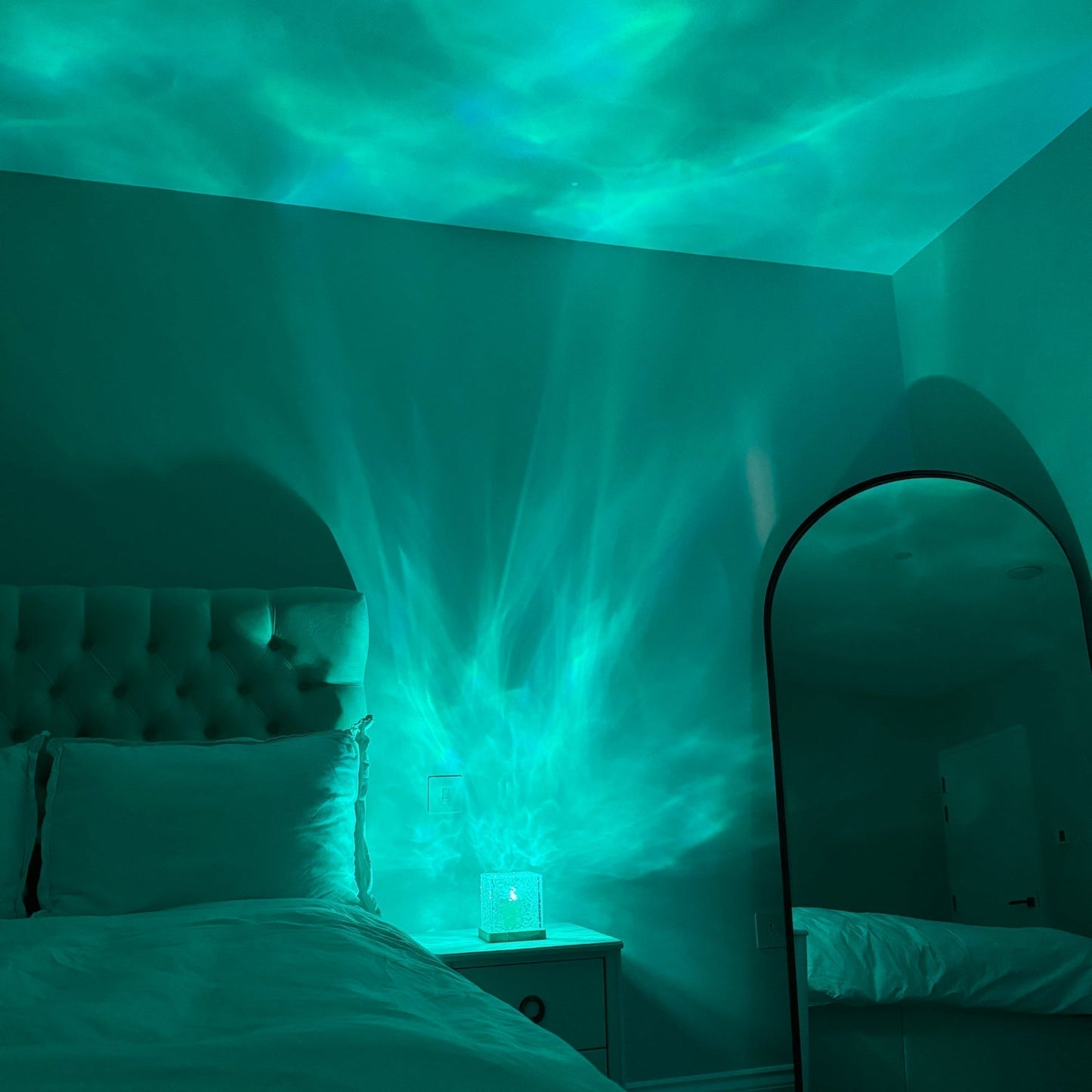 Brehn | Noorderlicht Prisma Lampe - Borealis Cube