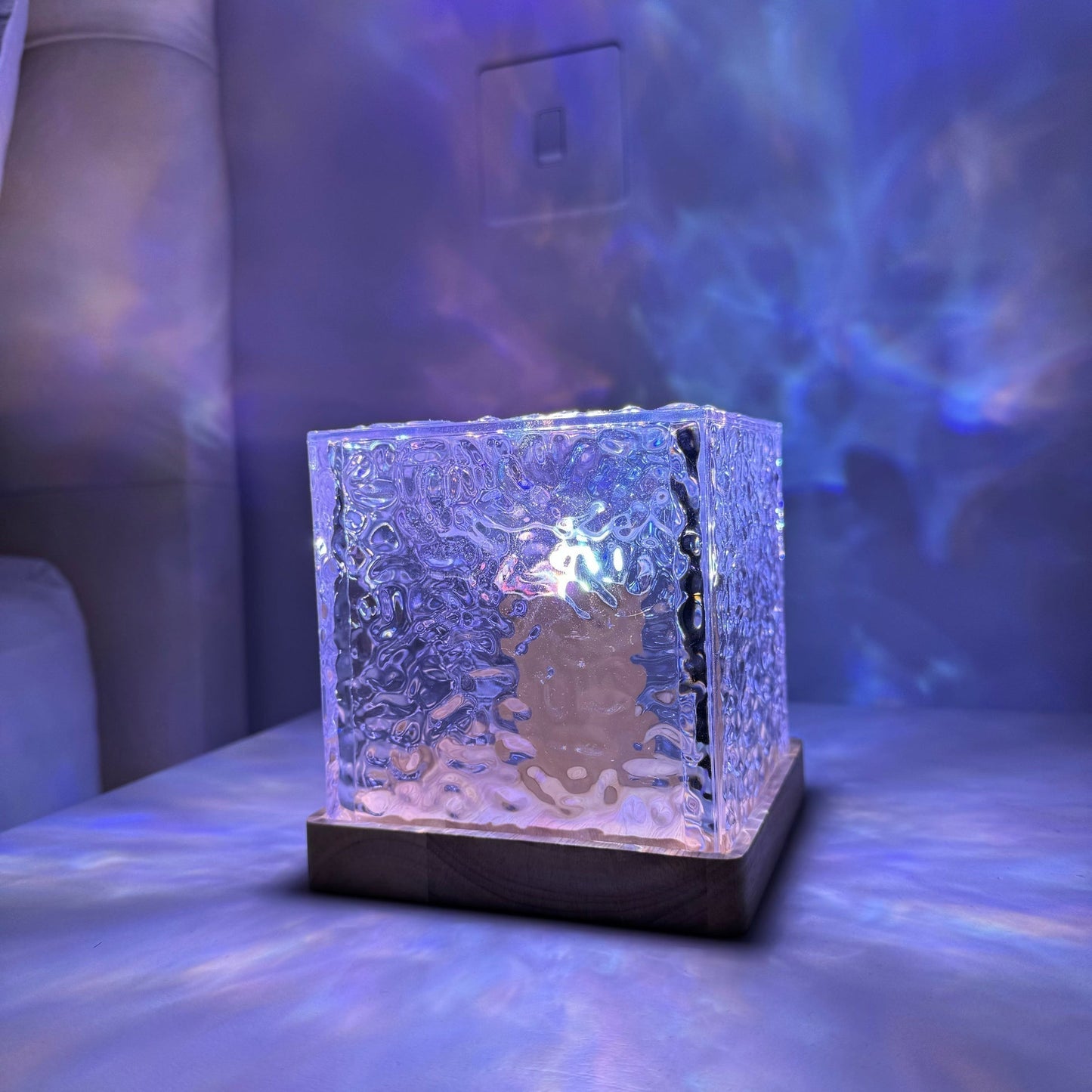 Brehn | Noorderlicht Prisma Lampe - Borealis Cube
