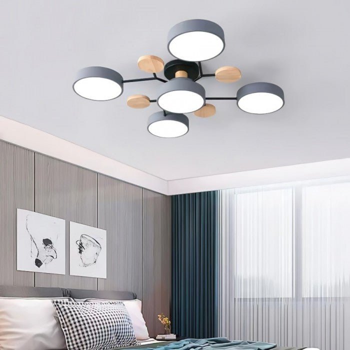 Verzweigte LED-Deckenlampe - NordicGlow | Brehn