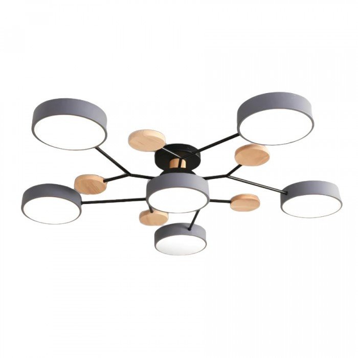 Verzweigte LED-Deckenlampe - NordicGlow | Brehn
