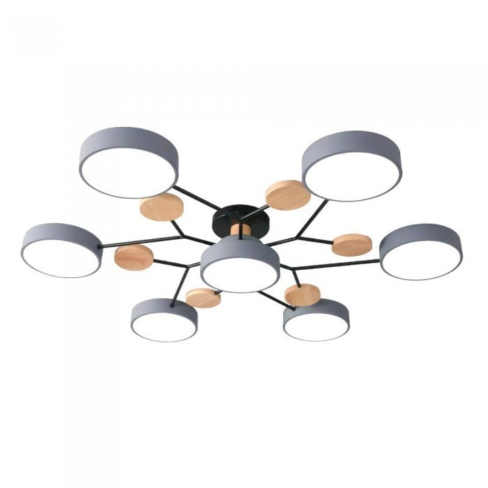 Verzweigte LED-Deckenlampe - NordicGlow | Brehn