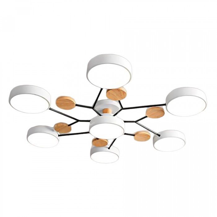 Verzweigte LED-Deckenlampe - NordicGlow | Brehn