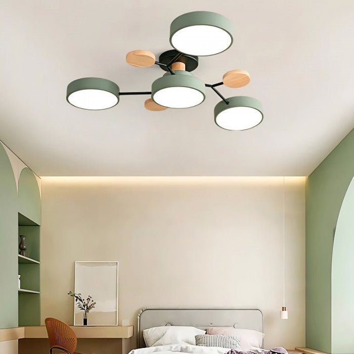 Verzweigte LED-Deckenlampe - NordicGlow | Brehn