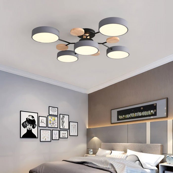 Verzweigte LED-Deckenlampe - NordicGlow | Brehn