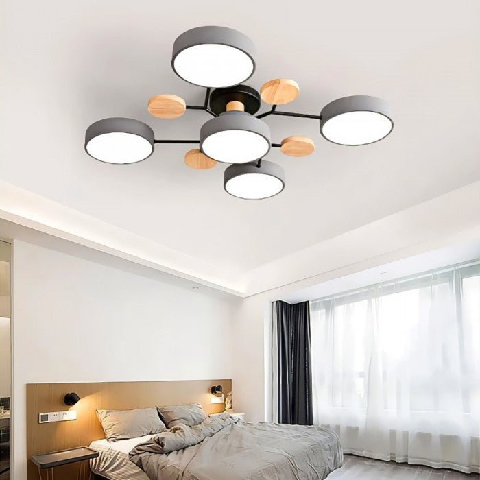 Verzweigte LED-Deckenlampe - NordicGlow | Brehn