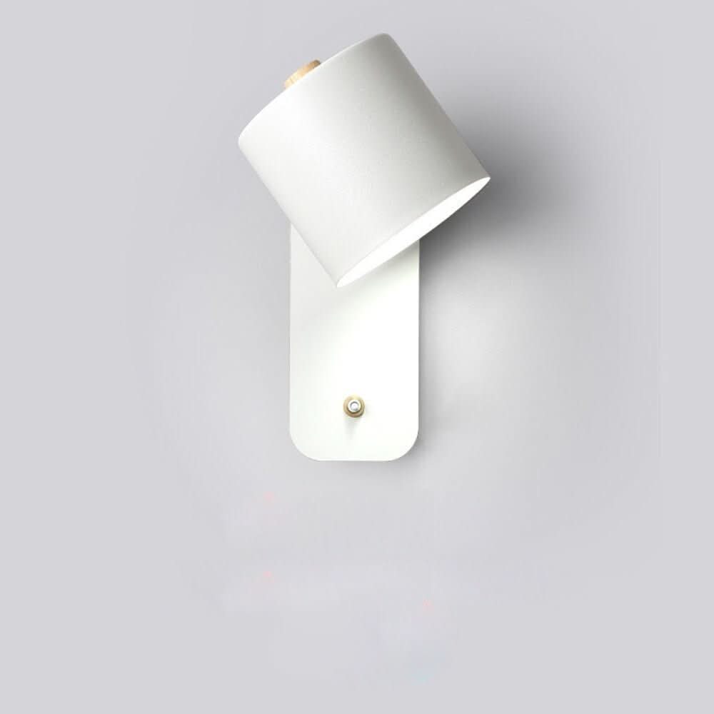 Moderne skandinavische LED-Wandleuchte mit Schalter