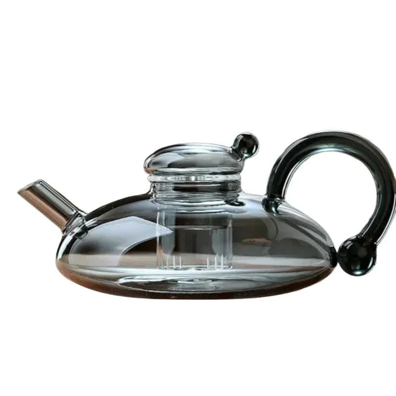 Nordic Style hitzebeständiger Glas-Teekessel mit Infuser Teekannen-Set | Brehn