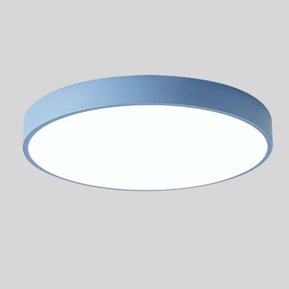 Nordische LED-Deckenleuchte aus Holz – Macaron-Design, 23–30 cm