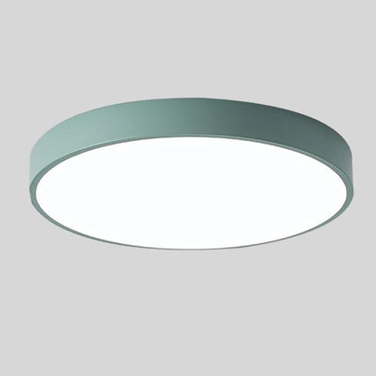 Nordische LED-Deckenleuchte aus Holz – Macaron-Design, 23–30 cm