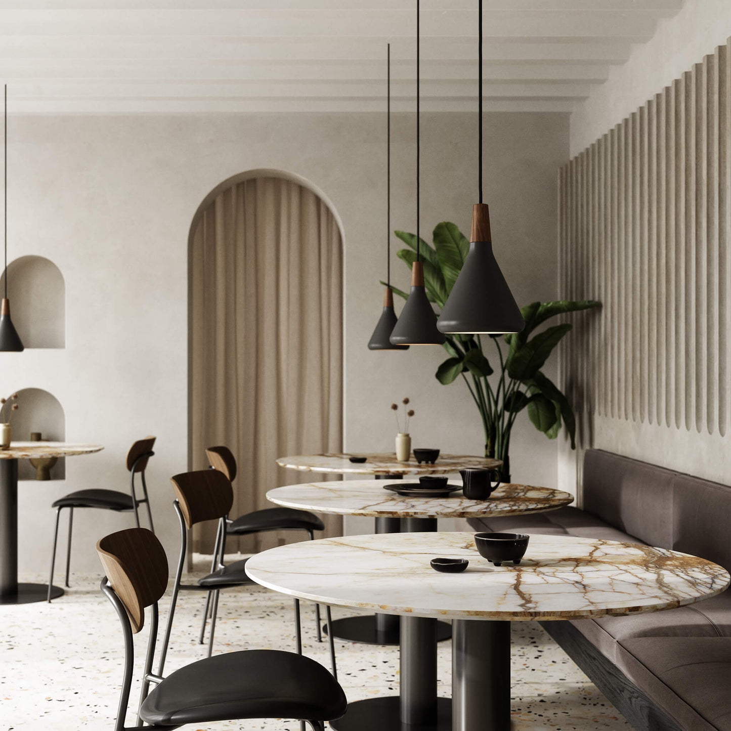 Arren Pendelleuchte Modernes konisches Design