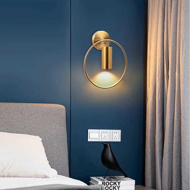 Brehn | OpulentGlow Wandleuchte - Goldene Eleganz für Ihr Interieur