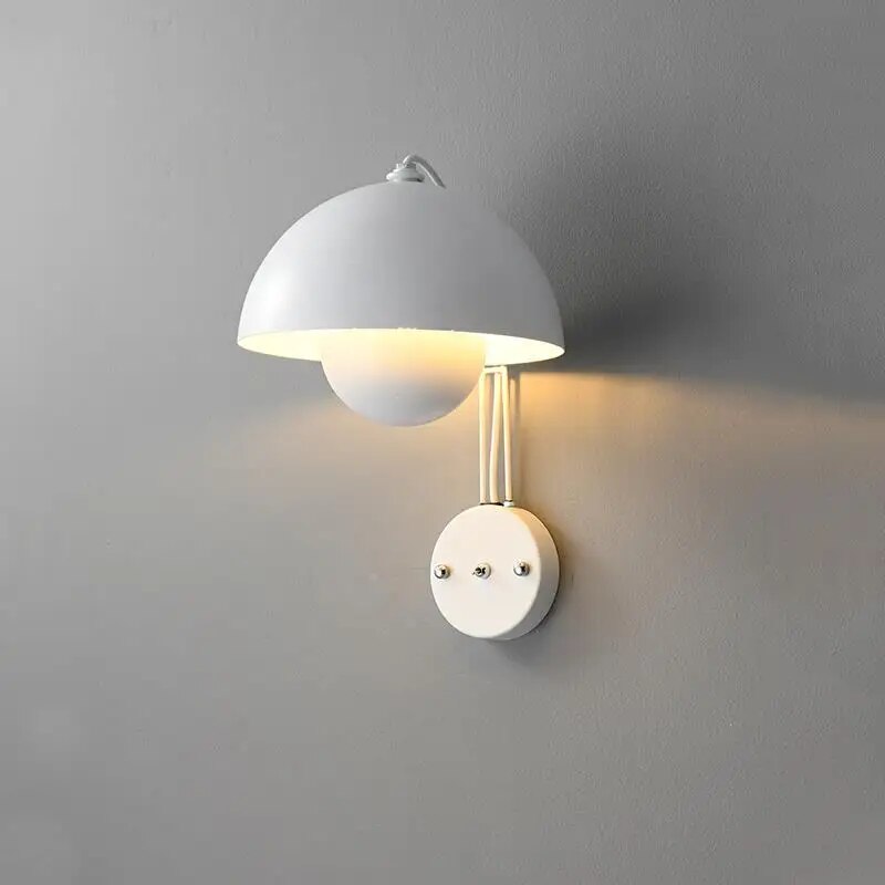 Pilz-Wandlampe für Schlafzimmer - LED Nachtlicht mit Pilz-Design | Brehn