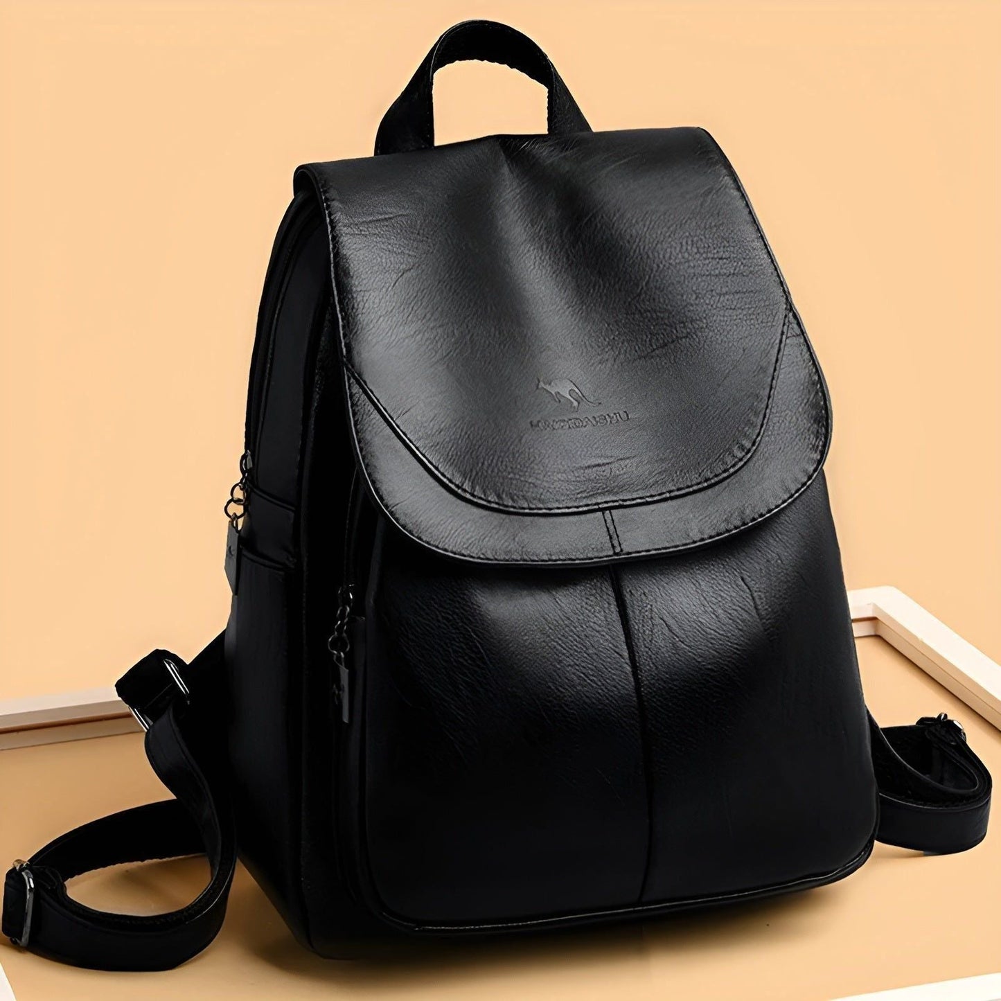 Damen Leder Rucksack – Elegant und Praktisch | Perfekt für den Alltag und das Büro | Brehn