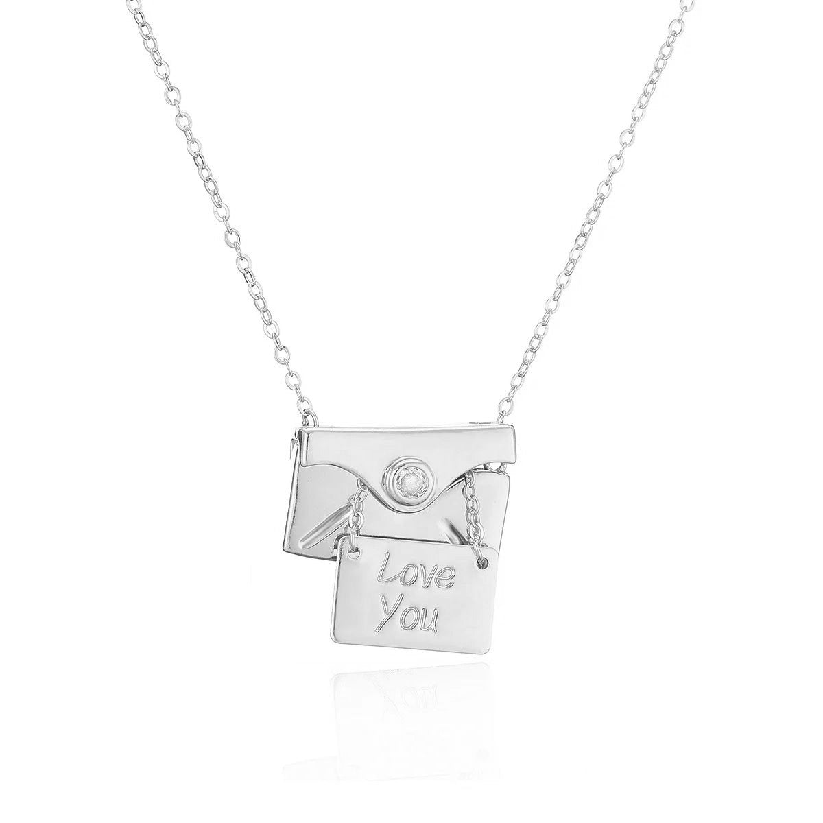 Brehn | Open & Close Ich Liebe Dich Umschlag Halskette