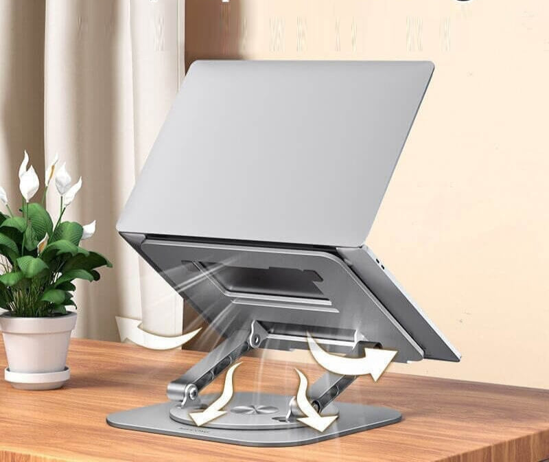 Brehn | Eleganz | Laptop- und Tablet-Ständer 360° - verstellbar - ergonomisch - modernes Design
