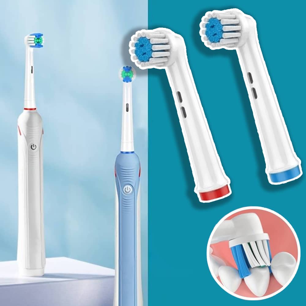 4 Stück. Zahnbürstenköpfe für Oral-B | Brehn