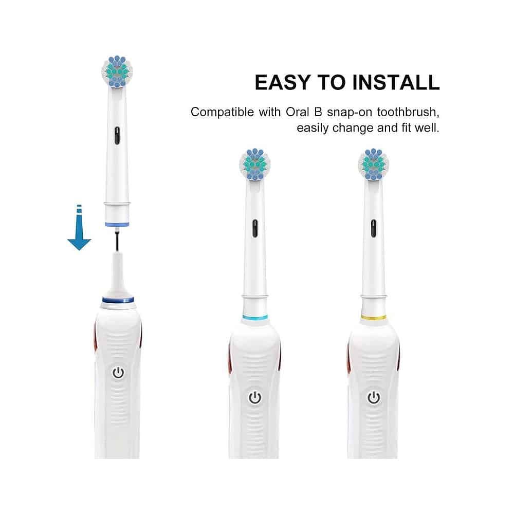 4 Stück. Zahnbürstenköpfe für Oral-B | Brehn