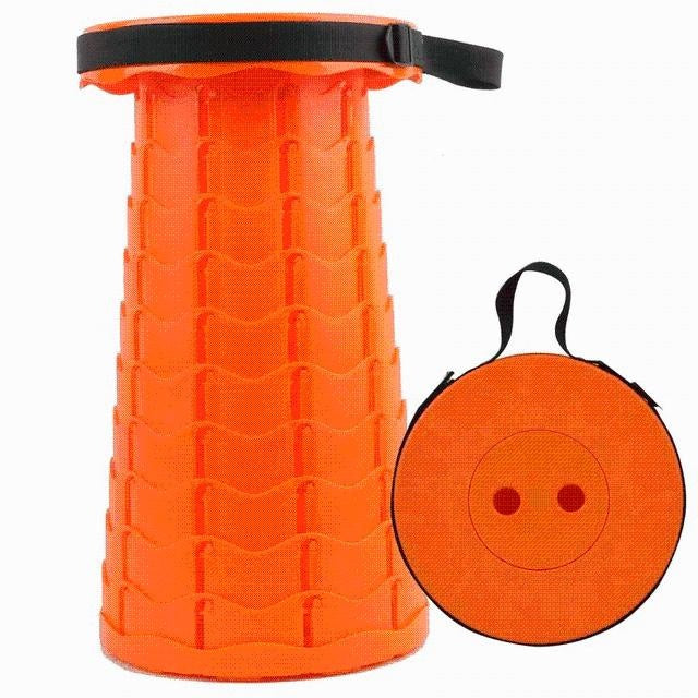 Portabler ausziehbarer Klapphocker | Brehn