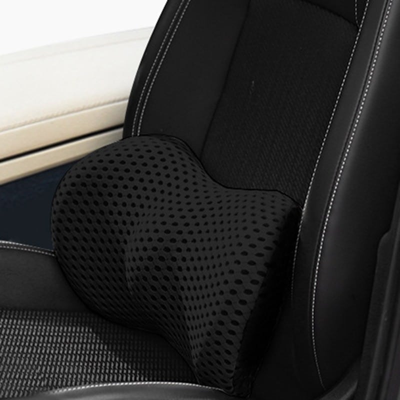 Brehn | SpineRest Orthopädisches Lendenkissen | Ergonomische Rückenstütze für Büro, Auto & Zuhause | Abnehmbarer Bezug