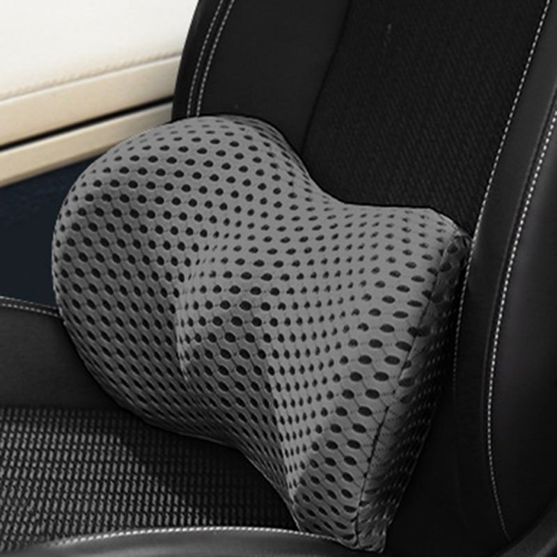 Brehn | SpineRest Orthopädisches Lendenkissen | Ergonomische Rückenstütze für Büro, Auto & Zuhause | Abnehmbarer Bezug